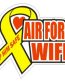 Keep Him Safe Ribbon Sticker AIR FORCE