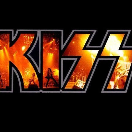 Kiss Logo with Stage Decal