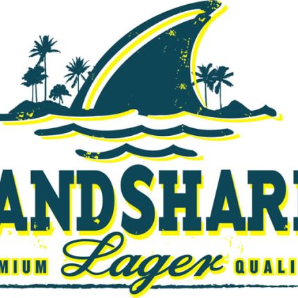 Landshark Premium Quality Lager Sticker 2