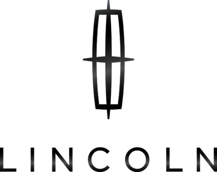 Lincoln-motors symbol WITH TEXT die cut decal