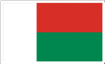Madagascar Flag Decal