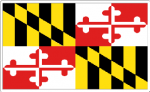 Maryland State Flag Decal