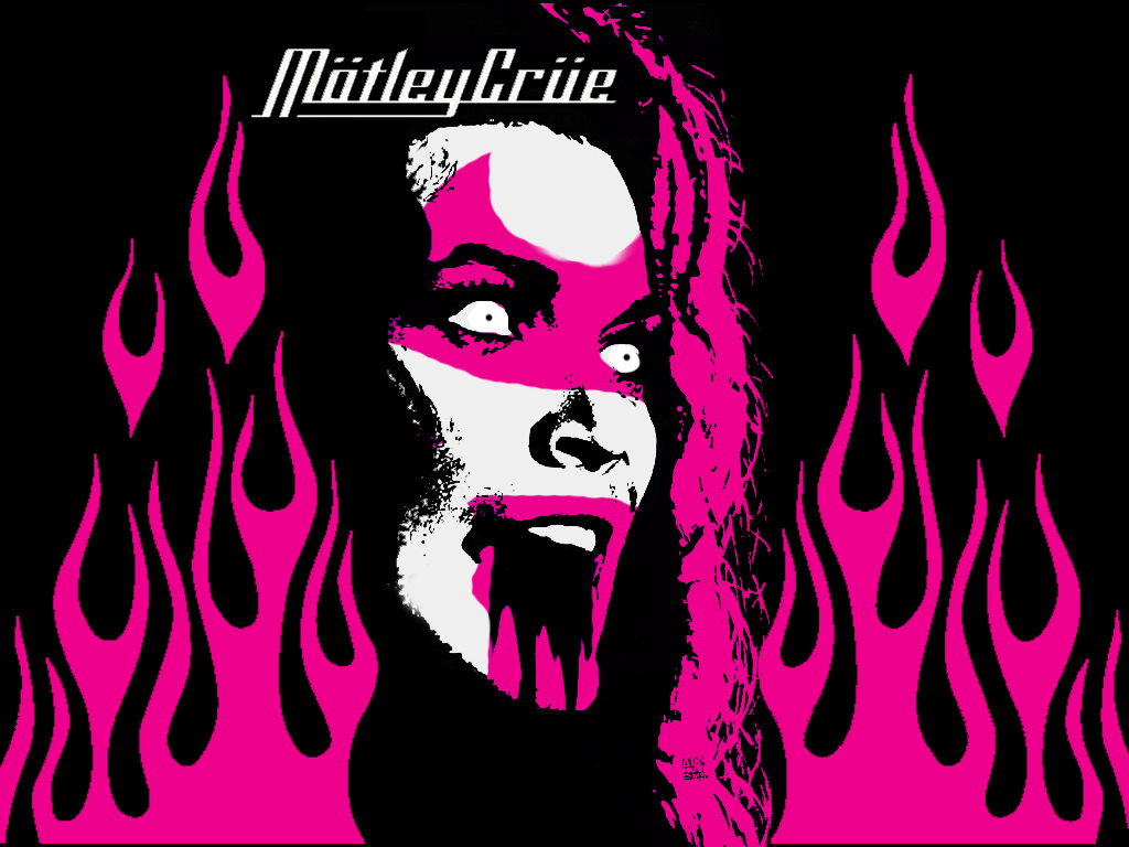 Motley Crue Color Band Decal