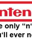 NINTENDO is the only N WORD you will ever need sticker