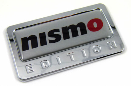 nismo special edition adhesive chrome emblem