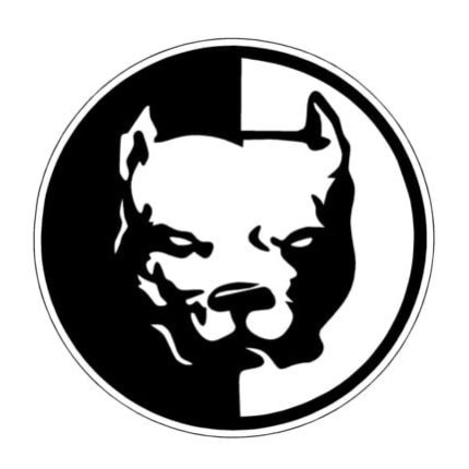 Pitbull Circle Decal