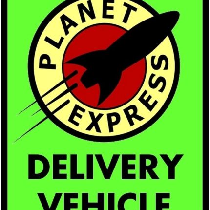 Planet Express Vinyl Decal