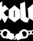 pokolgep die cut band decal