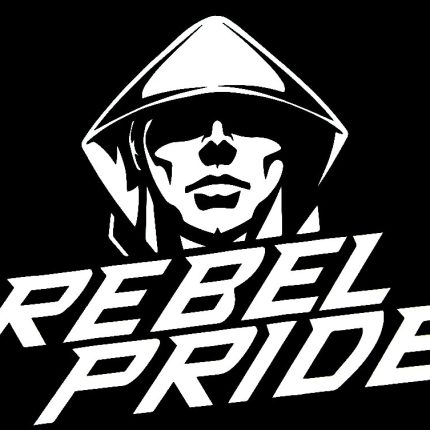 REBEL PRIDE HOODIE DIE CUT DECAL