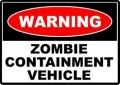 Walking Dead Zombie Sticker 01