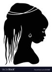 2 African Faces Africa Decal 18