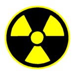 Radioactive vinyl decal - 610