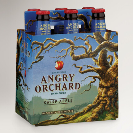 Angry Orchard Hard Cider Traditional Six Pack Decal