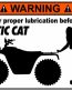 Artic Cat Funny Warning Stickers 1