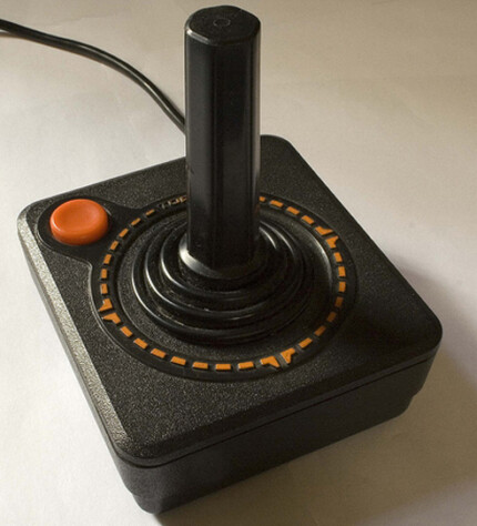 Atari Joystick Game Controler Decal