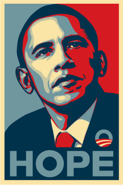 Barack Obama Hope Sticker
