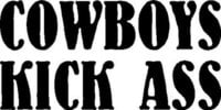 Cowboy Sitcker Decal 1