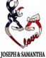 DEER HEADS HEART FILLS with LOVE NAMES flag usa