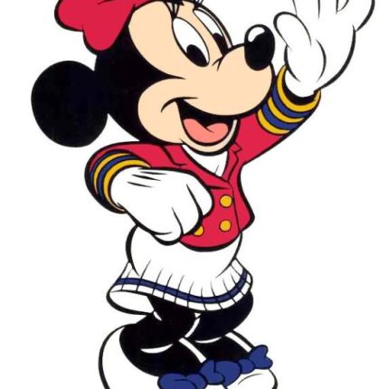 disney cruises Sailor Minnie sticker