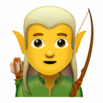 Elf man Emoji