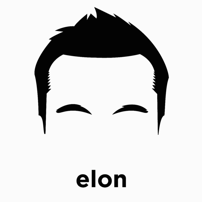 elon-musk die cut decal