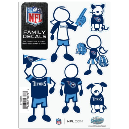 Titans Stick Family Decal Pack