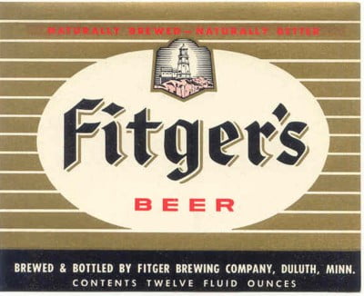 Fitgers Beer Label