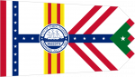 Florida Tampa City Flag Sticker