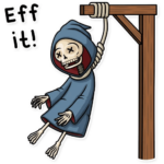 friendly death_grim reaper sticker 13