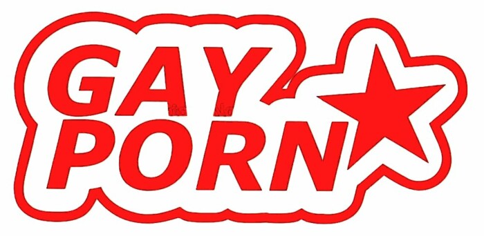 gay porn die cut funny decal