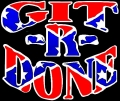 GIT R DONE REBEL DECAL