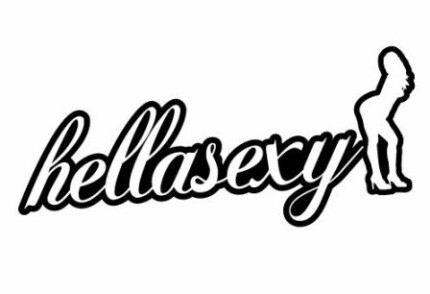 HellaSexyl funny girl sticker