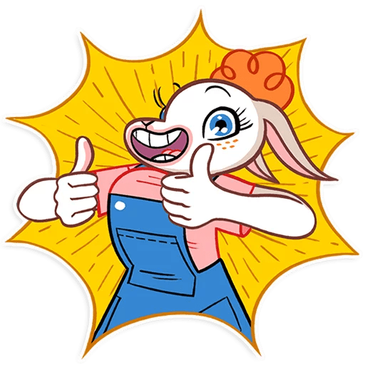 HILLBILLY DOLLY COLOR STICKER