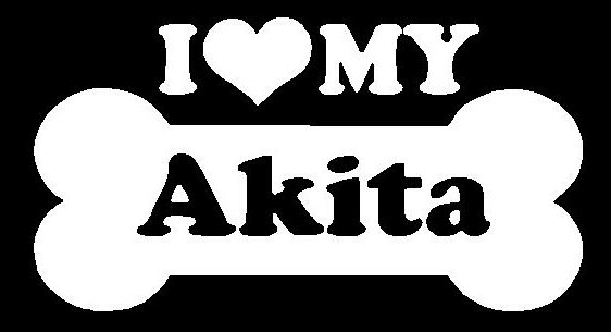 I Love My Akita