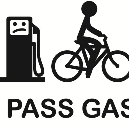 I Pass Gas Diecut Vinyl Sticker