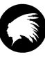 Indian Head Sticker 1