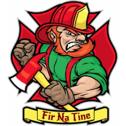 Irish Firefighter Window STICKER