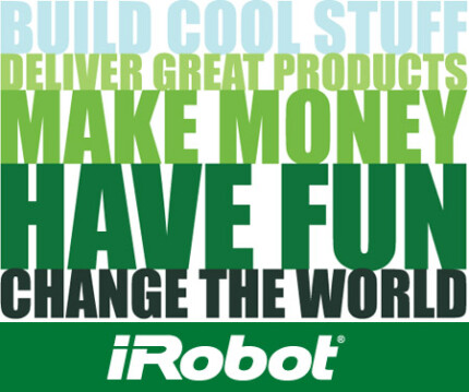 irobot our mission sticker