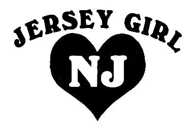 Jersey Girl NJ Shore Sticker