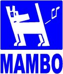 MAMBO Farting Dog Diecut Music Decal