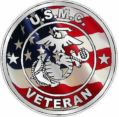 MARINE CORPS VETERAN flag usa