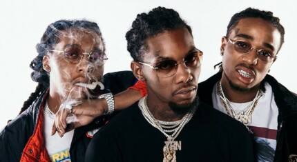 migos TRIO RAP MUSIC ALBUM COVER STICKER