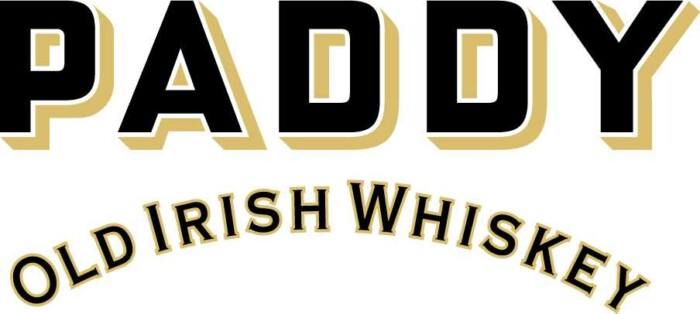 Paddy Old Irish Whiskey Text Sticker