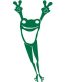 Peace Frog Decal 2