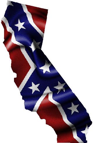 rebel flag CALIFORNIA