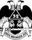 Scottish Rite Digital Diecut Decal