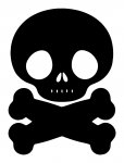 Skull Vinyl Decal Sticker 81