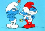 Smurf Wallpaper Sticker 4