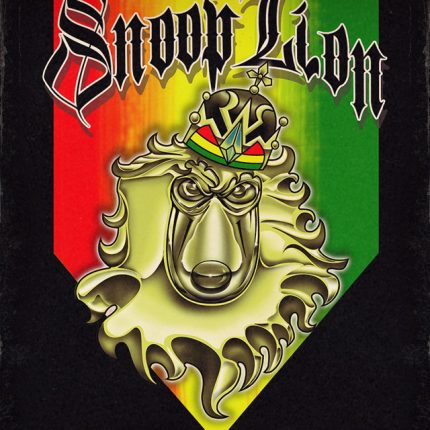 snoop lion shield sticker