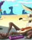 Wile E Coyote Dildo Adhesive Vinyl Decal Sticker